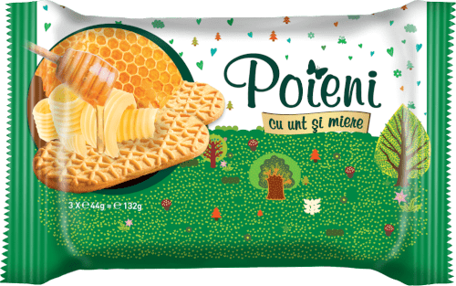Poieni Sweet Biscuits with butter and honey 132g